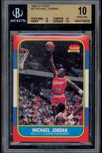 Jordan rookie card fails to sell at auction