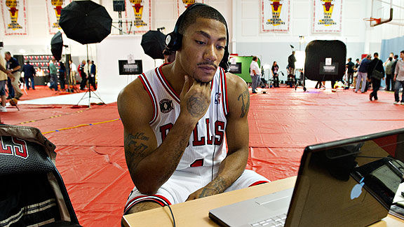 Derrick rose working clearance out