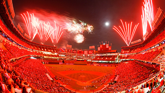 Fireworks have important place in history of sports, teams