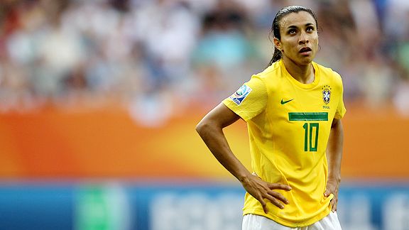 Women's World Cup -- If Marta were American, we'd love her