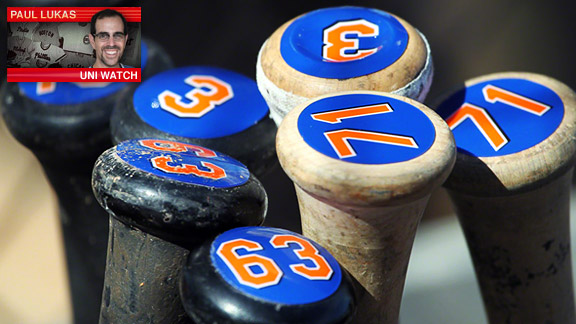 Uni Watch gets to the bottom of the bat knob sticker revolution - ESPN