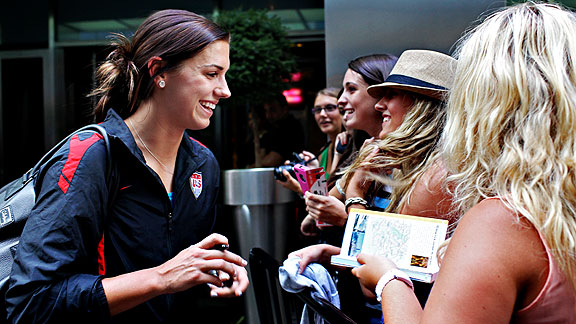 US Women Soccer Welcome 