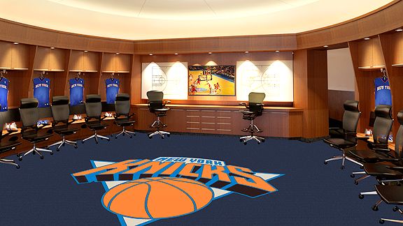 X \ NEW YORK KNICKS على X: View of the locker room for Statement Night 🧵