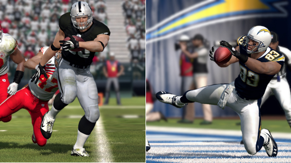 Madden 12' Player Ratings: Raiders and Chargers - ESPN