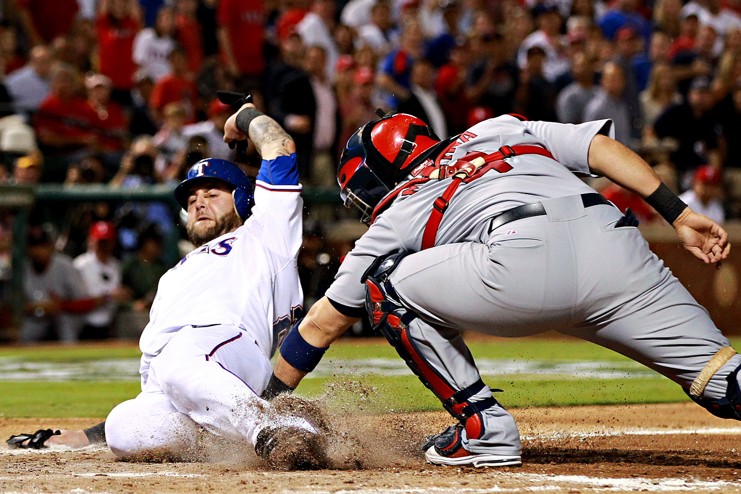 Mike Napoli 2011 World Series ESPN