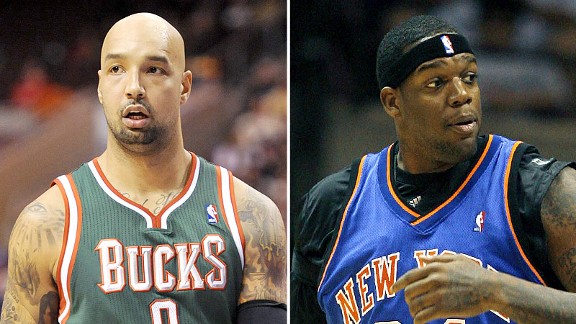 Drew Gooden and Eddy Curry