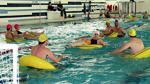 Inner Tube Water Polo - Floating not Sinking