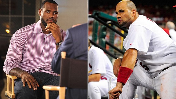 Worse betrayal: LeBron or Albert Pujols? - ESPN - Miami Heat Index- ESPN