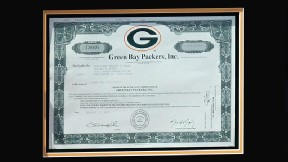 Packers Stock Certificate