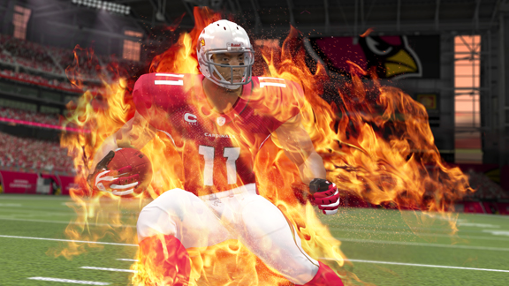 Cardinals' Larry Fitzgerald: 'The fire was burning' to play