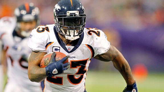 Willis McGahee returns to practice for Broncos