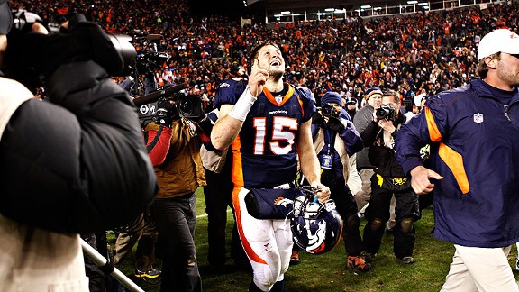 Tim Tebow sets Twitter record for tweets generated by sports moment - Page  2 - ESPN