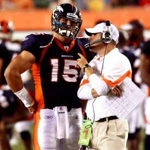 Tebow eager to work with McDaniels