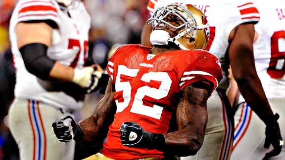 49ers' Patrick Willis will play vs. Eagles (w/video)