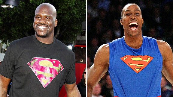 Superhero Athletic Apparel : Dwight Howard Superman apparel