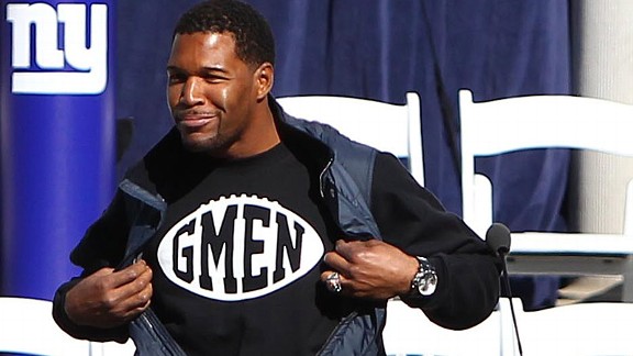 Strahan's 'GMEN' shirt creates a buzz - ESPN - New York Giants Blog- ESPN