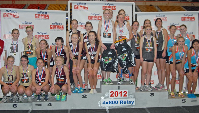 Simplot Photo Gallery Simplot 4x800 relay - 2012 Simplot Donna Girls Gallery - ESPN