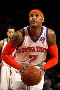 The NBA wont have Carmelo Anthony to kick around any more