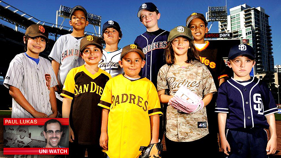 Page 2 Padres Kids Uniwatch