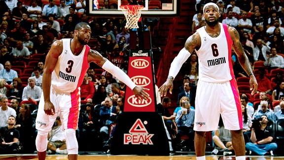 lebron and d wade