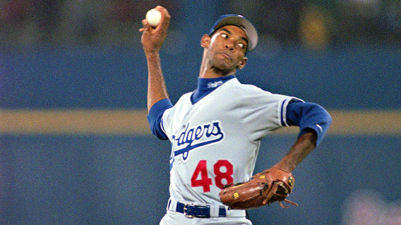 Majestic Los Angeles Dodgers RAMON MARTINEZ 1988 World Series
