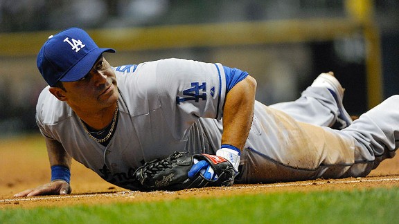 Adrian Gonzalez by Dustin Bradford