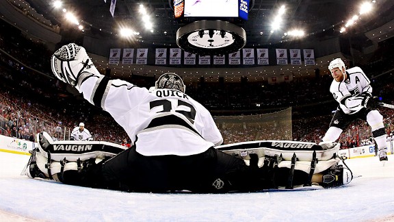 2012 Stanley Cup Finals - Game 1 Los by Bruce Bennett