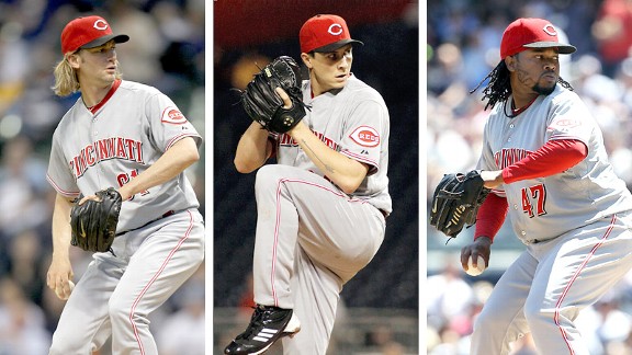 Former Reds pitchers Bronson Arroyo, Danny Graves inducted into