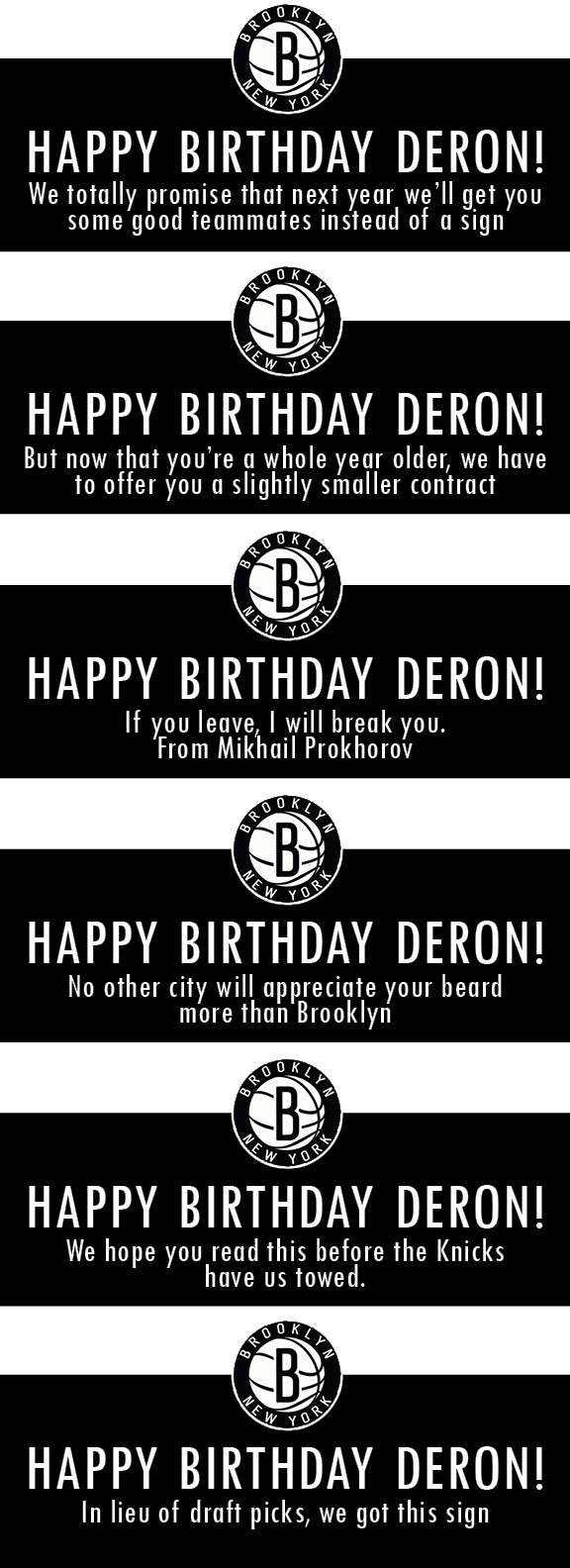 Happy birthday, Deron 