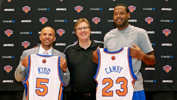 Rockets send Marcus Camby to Knicks: report