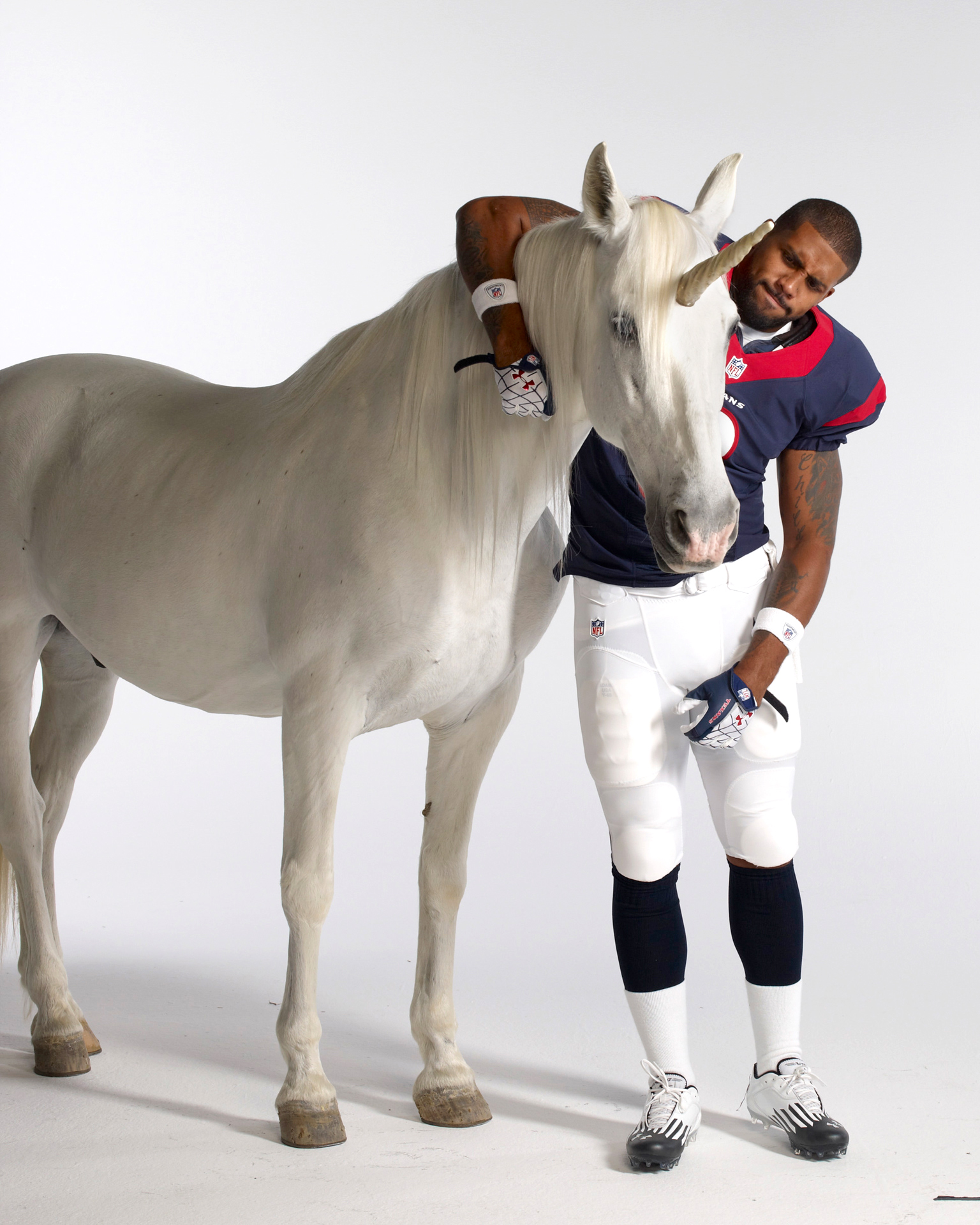 Arian Foster - Behind the Scenes of Arian Foster Cover Shoot - ESPN