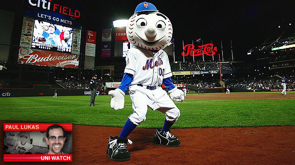 Mr. Met has yet to respond to the latest claims.  Baseball mascots, New  york mets baseball, Mascot