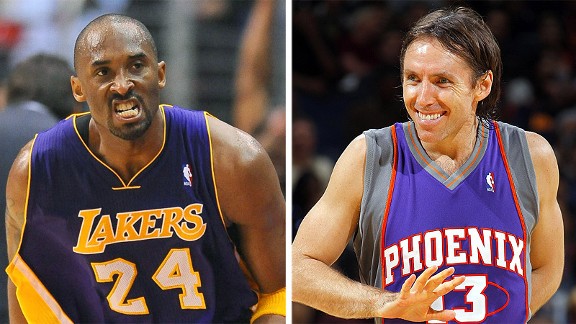 Lakers Steve Nash and Kobe Bryant don't lead the same way - ESPN