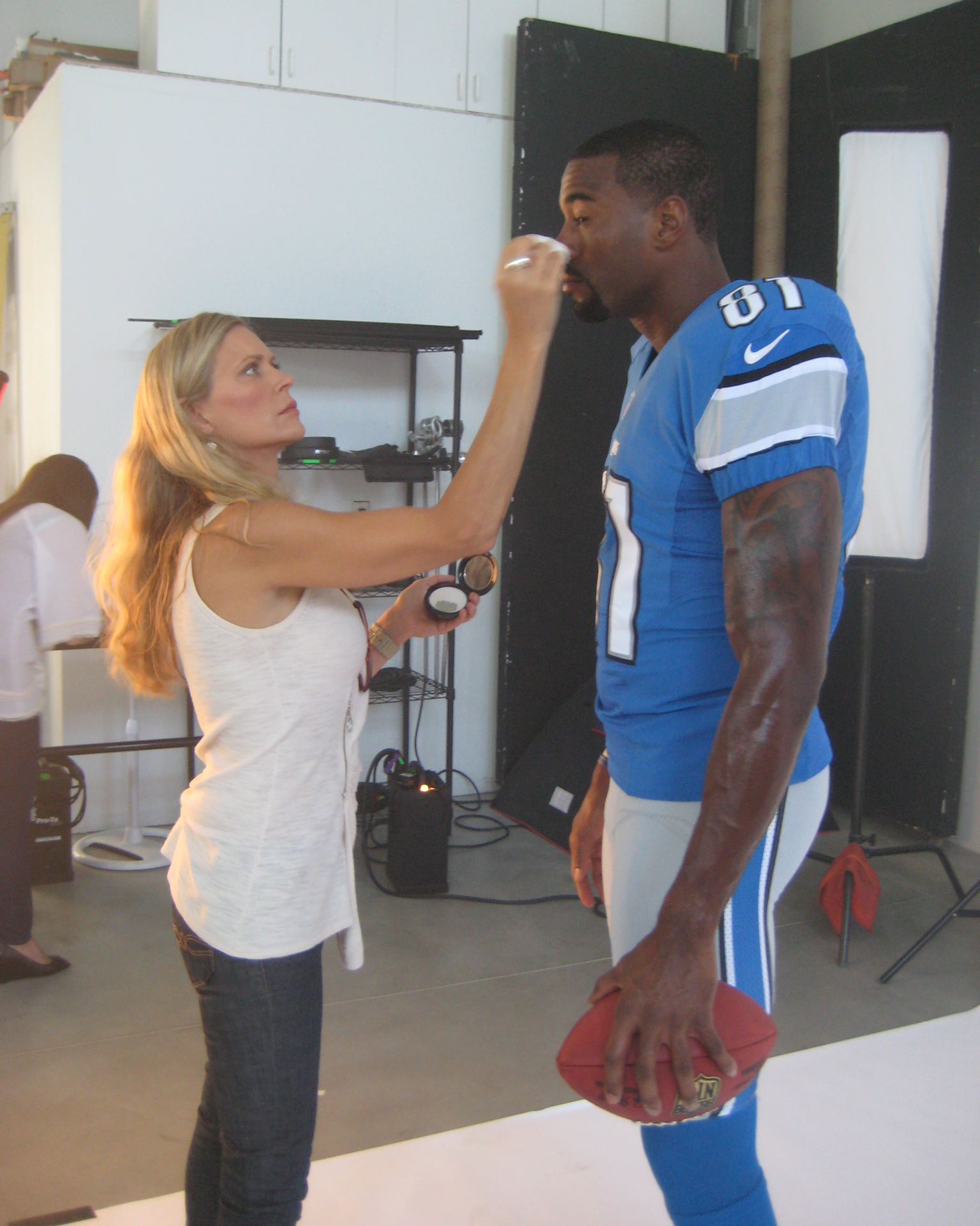 ESPN The Magazine: Calvin Johnson Cover Shoot - ESPN