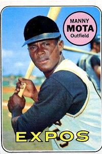 MAJESTIC  MANNY MOTA Montreal Expos 1969 Cooperstown