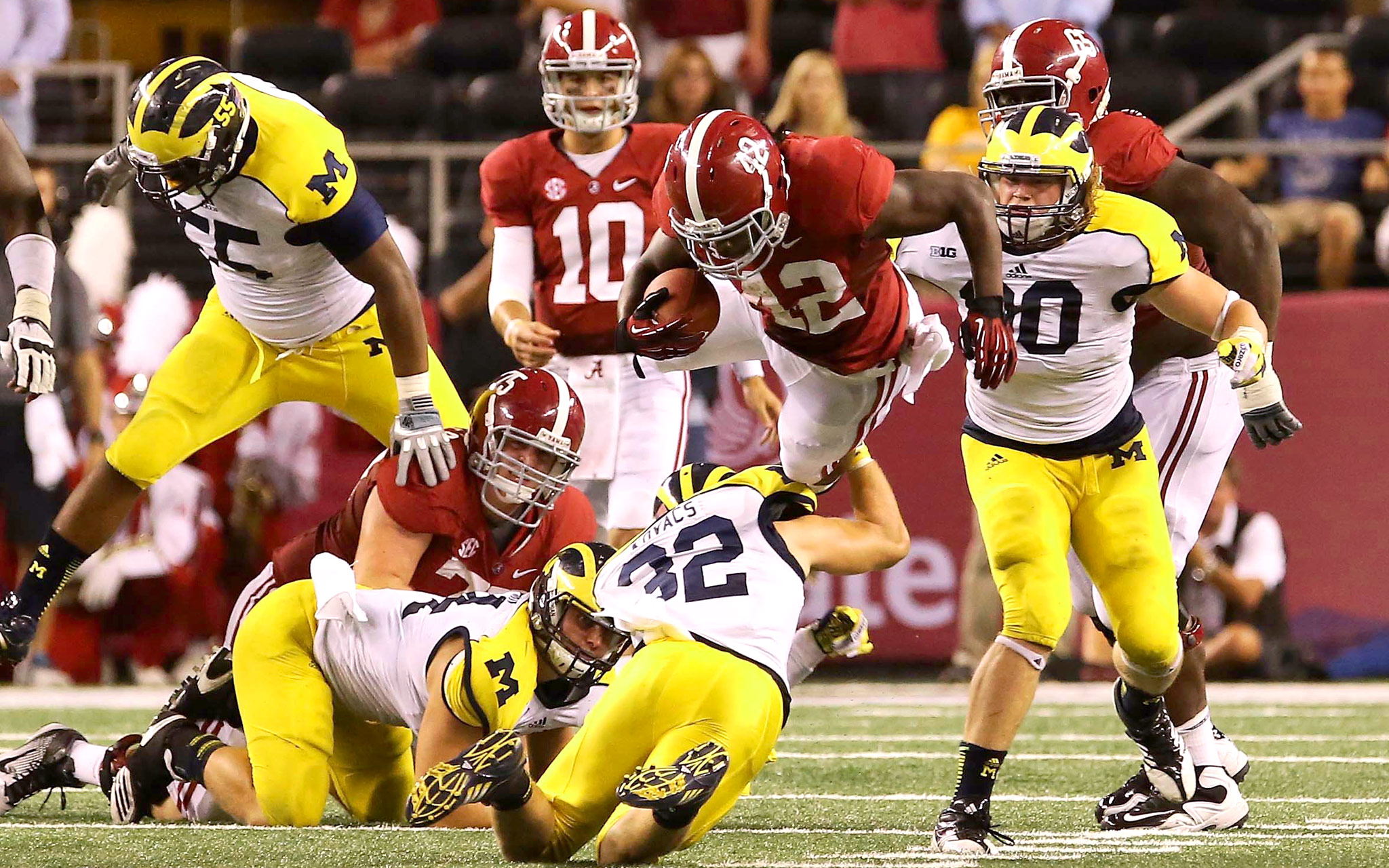 Eddie Lacy - Alabama vs Michigan - ESPN