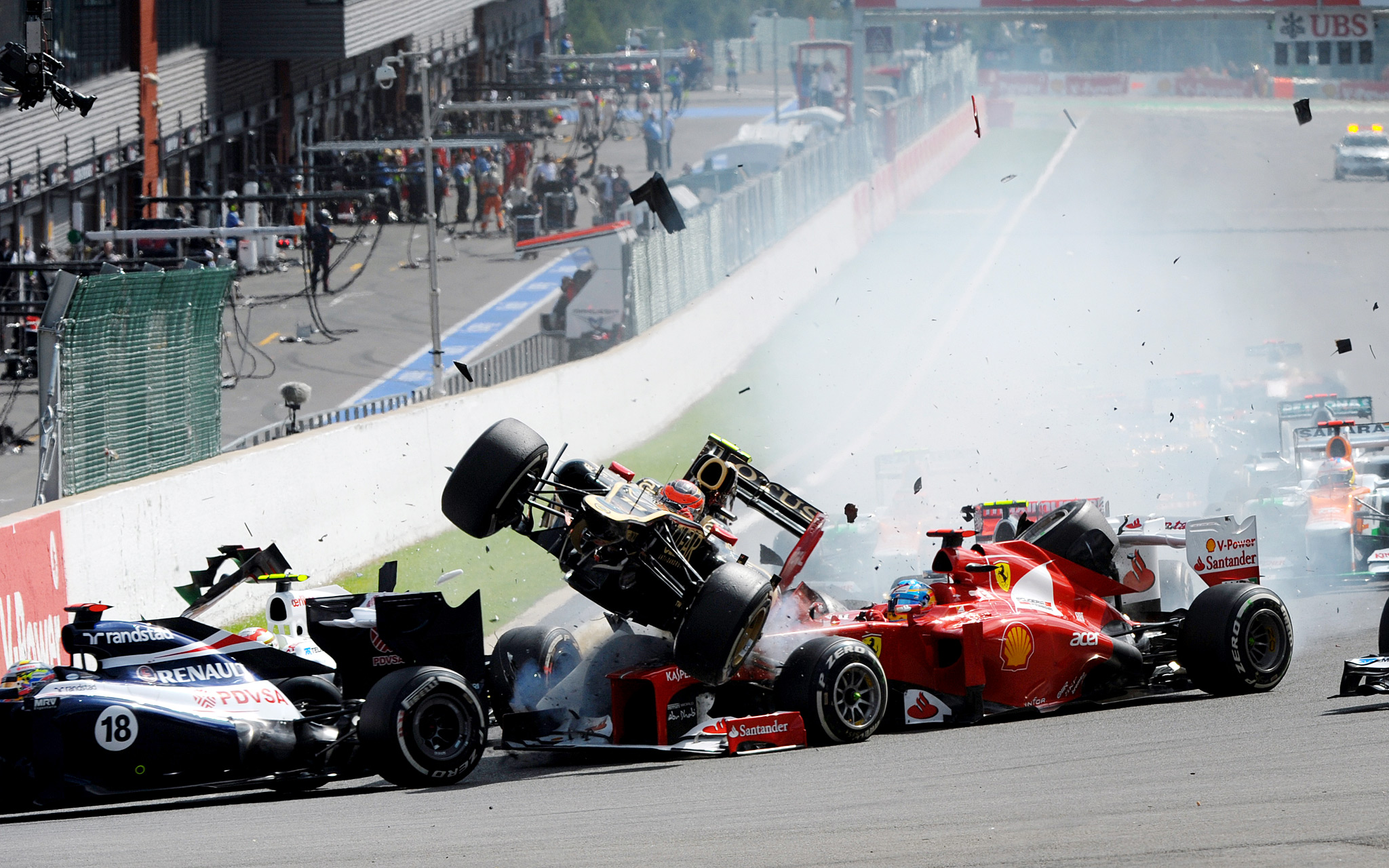 Belgium Formula One Grand Prix - Photos of the Day September 4, 2012 - ESPN