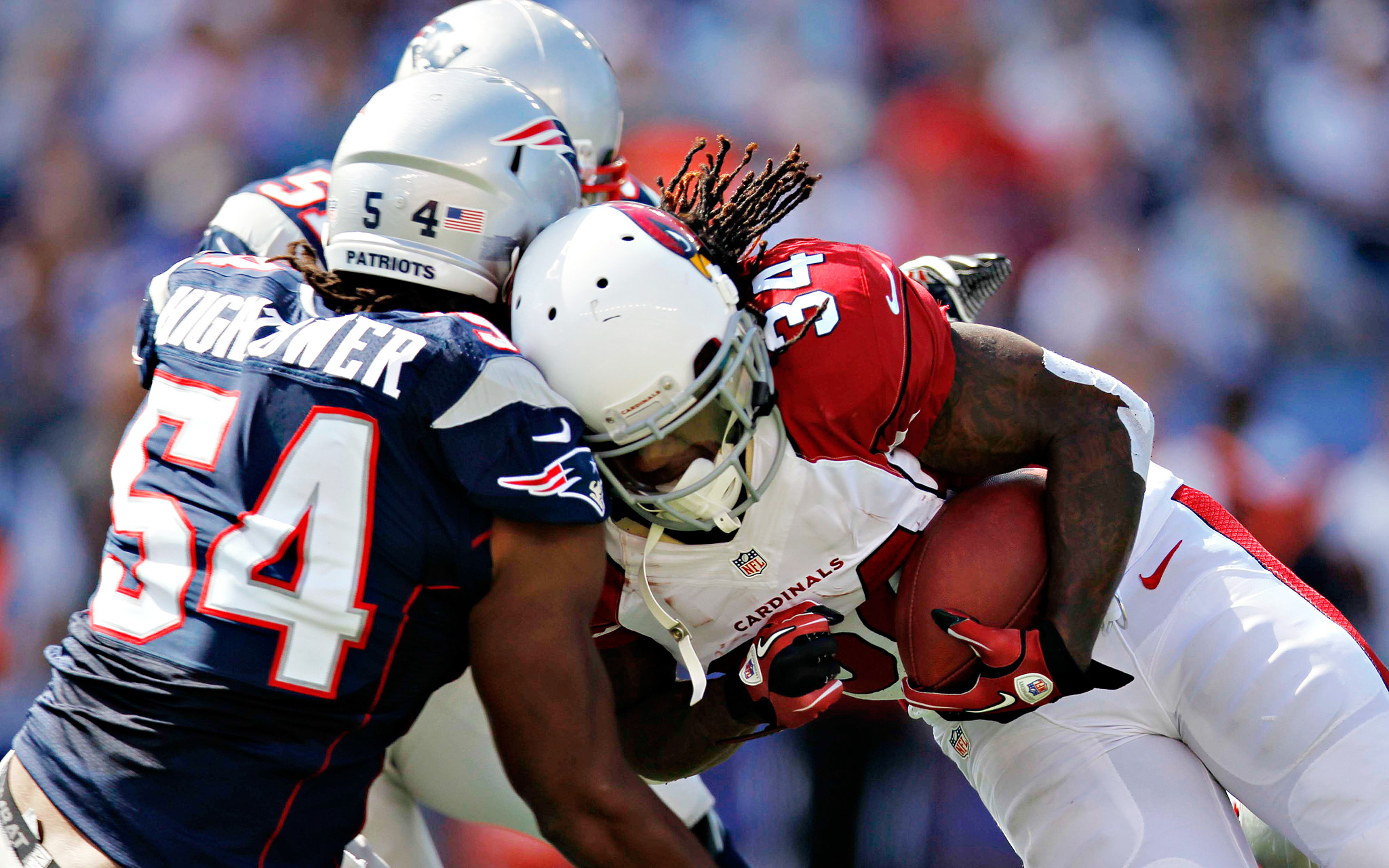 Running Into A Wall - Week 2: Cardinals 20, Patriots 18 - ESPN