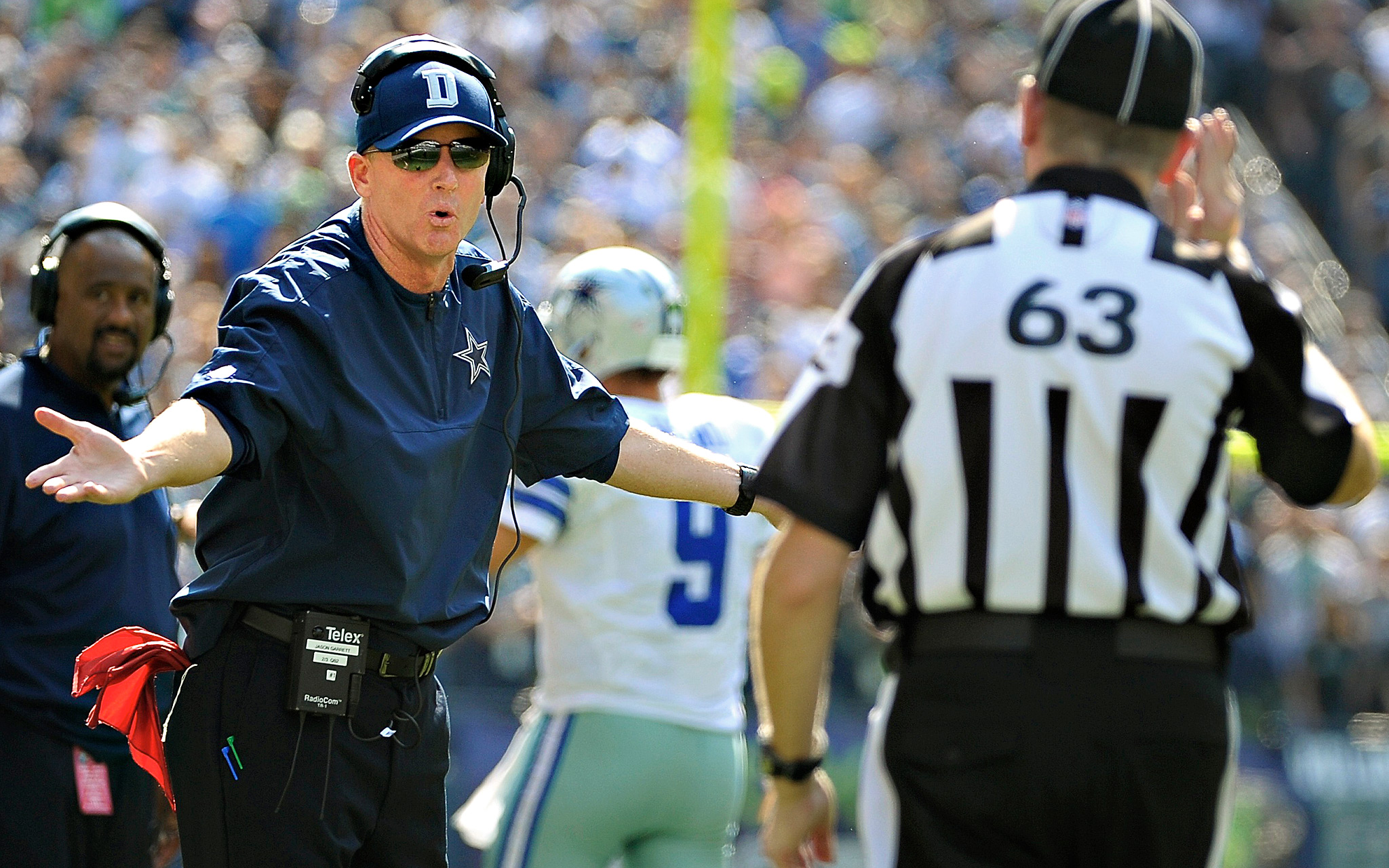 Cowboys coach Jason Garrett - NFL Replacement Refs: The Outrage - ESPN