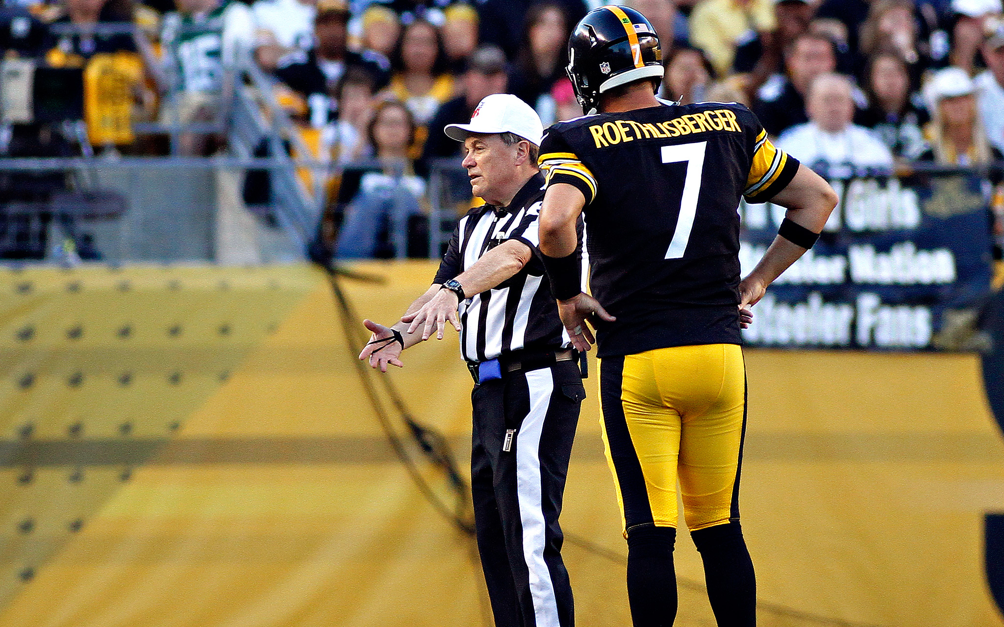 Steelers QB Ben Roethlisberger NFL Replacement Refs The Outrage ESPN