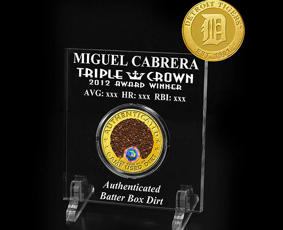 Miguel Cabrera 5in x 6in Triple Crown Ultra Decal