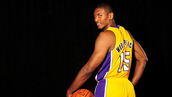 Ron Metta World Peace Artest - All Things Lakers - Los Angeles Times