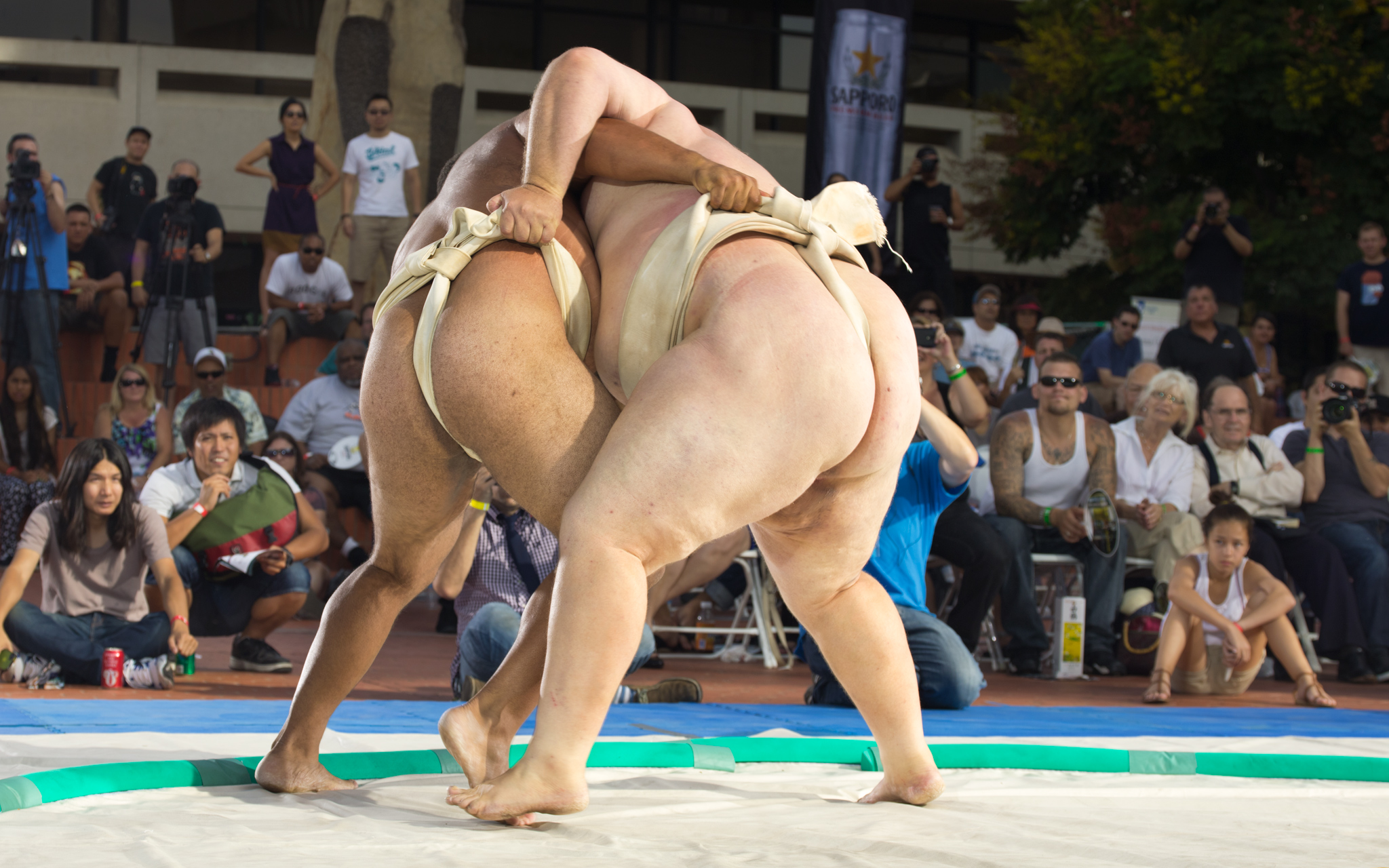 U.S. Sumo Open No Shirt, No Shoes, More Sumo ESPN