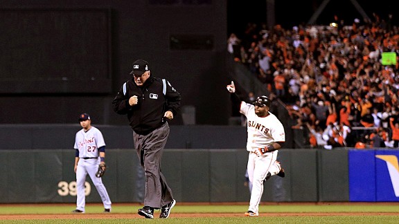 Giants sweep Tigers away for World Series title 