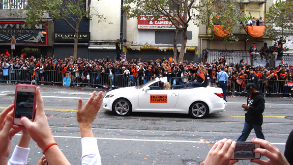 Stoners, Segways, and horrible nudity at this year's SF Giants victory  parade - ESPN