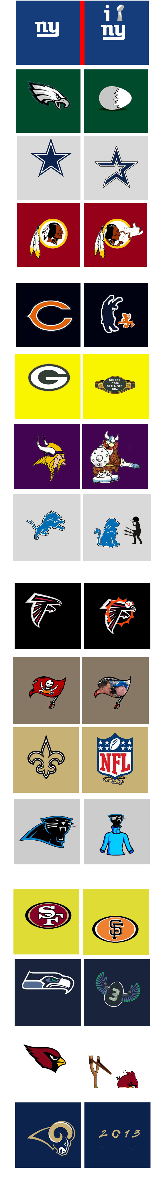 nfc team logos