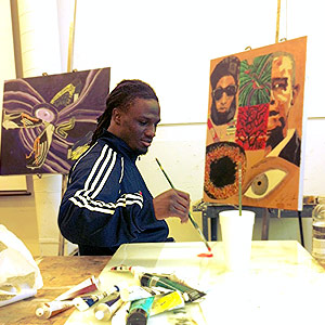 Vincent Smith of Michigan Wolverines finds inspiration in art - ESPN