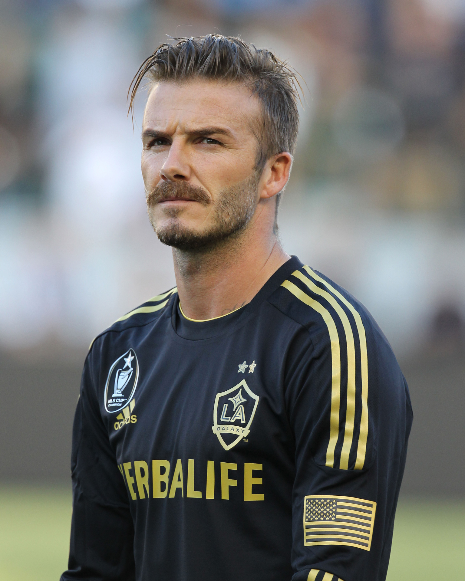David Beckham, LA Galaxy - 'Whisker Wars' Rates Athlete Beards - ESPN