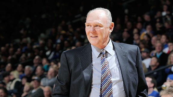 George Karl is hired to coach SuperSonics on January 23, 1992. 