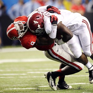 Star linebacker Jarvis Jones is the 'Dawgs' big dog (SEC Championship 2012)  